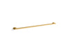 KOHLER K-33460 Belay 42" grab bar, vibrant brushed moderne brass