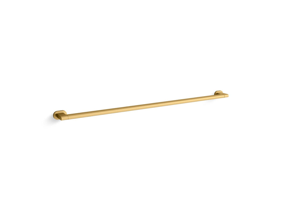 KOHLER K-33460 Belay 42" grab bar, vibrant brushed moderne brass