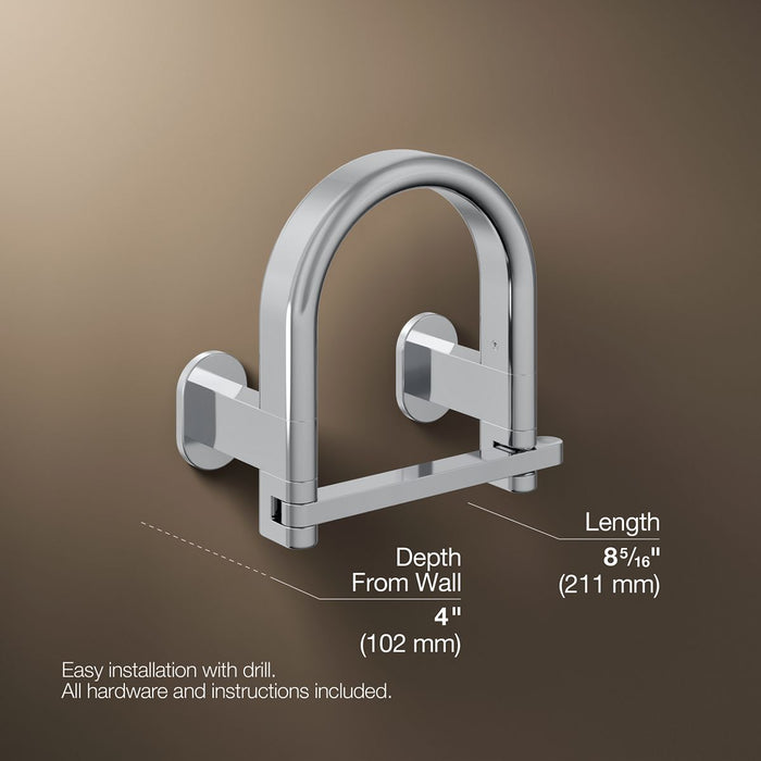 KOHLER K-33462 Belay Toilet paper holder, polished chrome - view 4