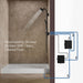 KOHLER K-33472-0 K-33472 Anthem EvoCycle 60" x 42" Alcove Shower Base, Right Drain, white - view 4