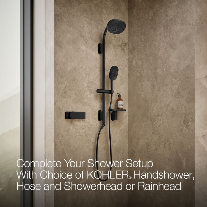 KOHLER K-33473-0 K-33473 Anthem EvoCycle 60" x 32" Alcove Shower Base, Left Drain, white - view 5