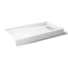 KOHLER K-33474-0 K-33474 Anthem EvoCycle 60" x 32" Alcove Shower Base, Right Drain, white