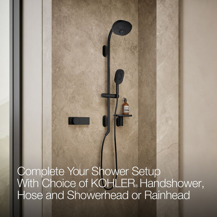 KOHLER K-33477-0 K-33477 Anthem EvoCycle 48" x 36" Alcove Shower Base, Left Drain, white - view 5