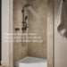 KOHLER K-33479-0 K-33479 Anthem EvoCycle 48" x 32" Alcove Shower Base, Left Drain, white - view 5