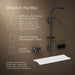 KOHLER K-33482 Anthem EvoCycle Smart shower system, matte black - view 2