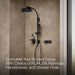 KOHLER K-33482 Anthem EvoCycle Smart shower system, matte black - view 5