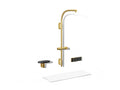 Vibrant Brushed Moderne Brass