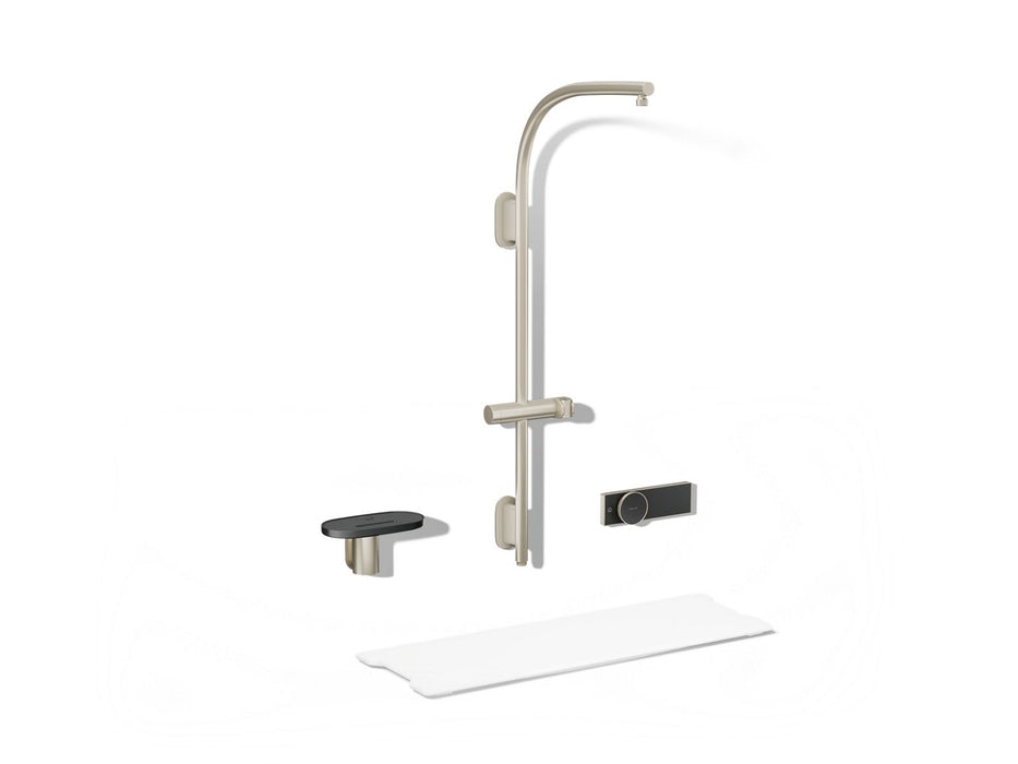 KOHLER K-33482 Anthem EvoCycle Smart shower system, vibrant brushed nickel