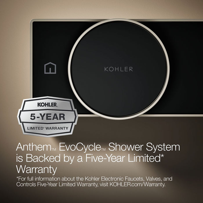 KOHLER K-33482 Anthem EvoCycle Smart shower system, vibrant brushed nickel - view 3