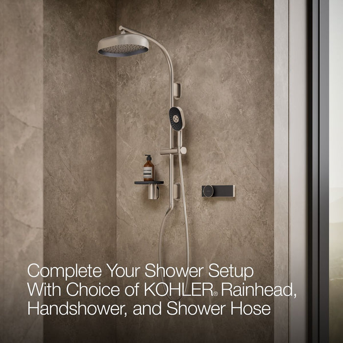 KOHLER K-33482 Anthem EvoCycle Smart shower system, vibrant brushed nickel - view 5