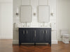 KOHLER K-33547-ASB Southerk 60" bathroom vanity cabinet with sinks and quartz top, slate grey - view 3