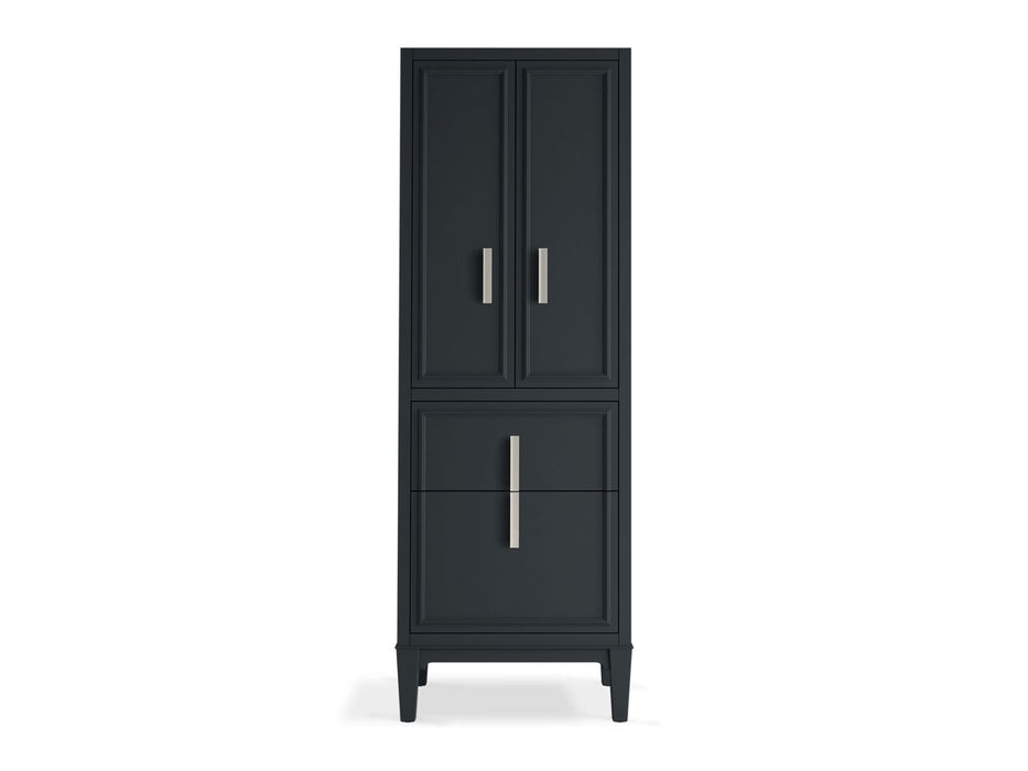 KOHLER K-33548-ASB Southerk 24" x 70" linen tower, slate grey - view 4