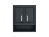 KOHLER K-33549-ASB Southerk 24" x 28" wall cabinet, slate grey - view 3