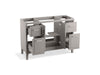 KOHLER K-33554-ASB Seer 48" bathroom vanity cabinet with sink and quartz top, mohair grey - view 2