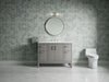 KOHLER K-33554-ASB Seer 48" bathroom vanity cabinet with sink and quartz top, mohair grey - view 3