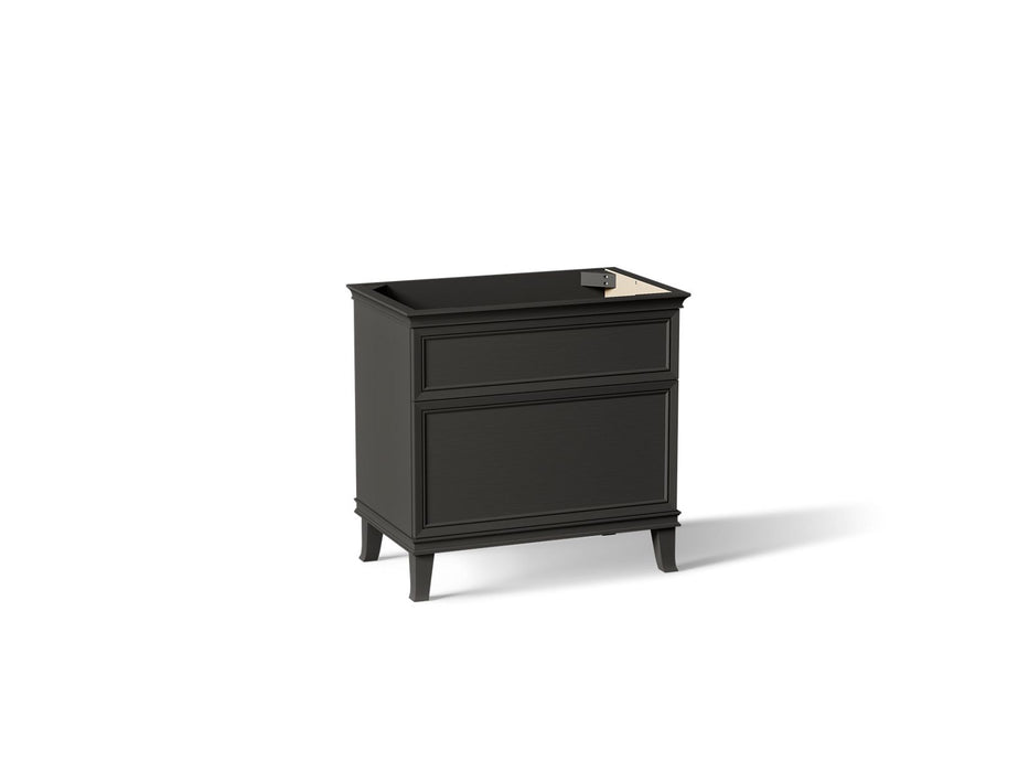 KOHLER K-33559 Artifacts 36" bathroom vanity cabinet, carbon oak