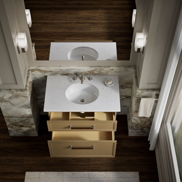 KOHLER K-33559 Artifacts 36" bathroom vanity cabinet, light oak - view 4