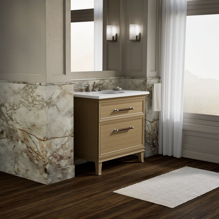 KOHLER K-33559 Artifacts 36" bathroom vanity cabinet, light oak - view 5