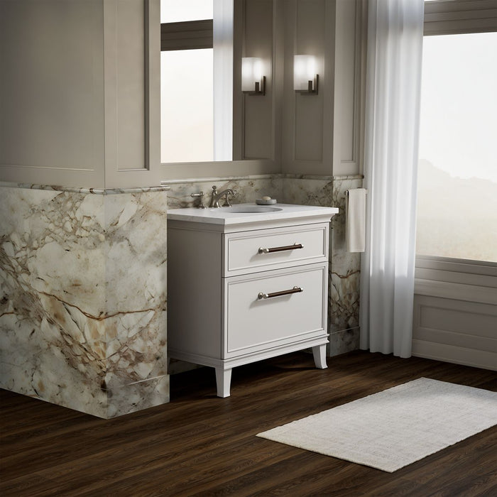 KOHLER K-33559 Artifacts 36" bathroom vanity cabinet, linen white - view 5