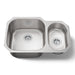 KOHLER K-3355 Undertone 30-3/4" undermount double-bowl kitchen sink, stainless steel - view 3