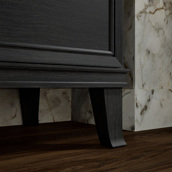 KOHLER K-33560 Artifacts 60" bathroom vanity cabinet, carbon oak - view 4