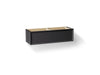 KOHLER K-33563 Enivo 60" wall-hung bathroom vanity cabinet, gloss black
