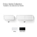 KOHLER K-33563 Enivo 60" wall-hung bathroom vanity cabinet, white - view 2