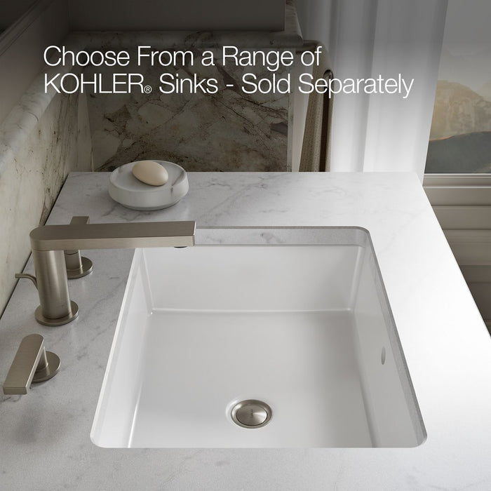 KOHLER K-33563 Enivo 60" wall-hung bathroom vanity cabinet, white - view 4