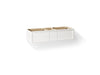 KOHLER K-33567 Lodern 60" wall-hung bathroom vanity cabinet, linen white