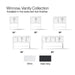 KOHLER K-33578-ASB Winnow 30" bathroom vanity cabinet with sink and quartz top, slate grey - view 5