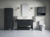 KOHLER K-33580-ASB Winnow 48" bathroom vanity cabinet with sink and quartz top, slate grey - view 4