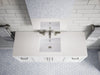 KOHLER K-33580-ASB Winnow 48" bathroom vanity cabinet with sink and quartz top, white - view 5