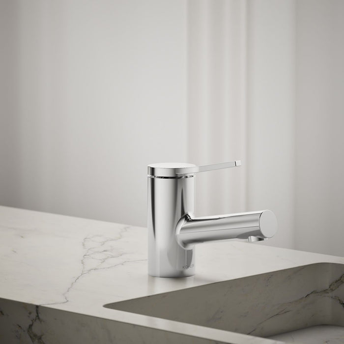 KOHLER K-33590-4K Elate Single-handle bathroom sink faucet, 1.0 gpm, polished chrome - view 3