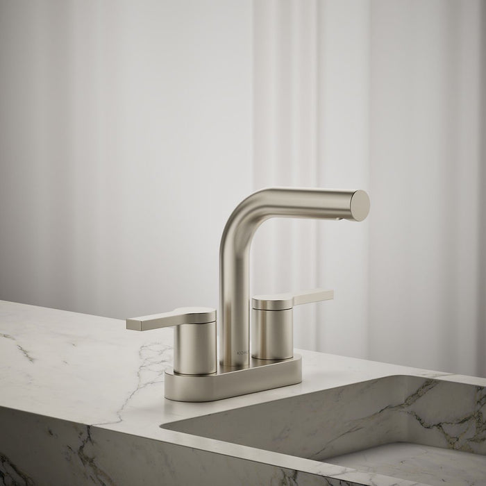 KOHLER K-33591-4 Elate Centerset bathroom sink faucet, 1.2 gpm
