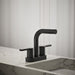 KOHLER K-33591-4K Elate Centerset bathroom sink faucet, 1.0 gpm, matte black - view 3