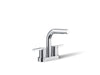 KOHLER K-33591-4N Elate Centerset bathroom sink faucet, 0.5 gpm, polished chrome
