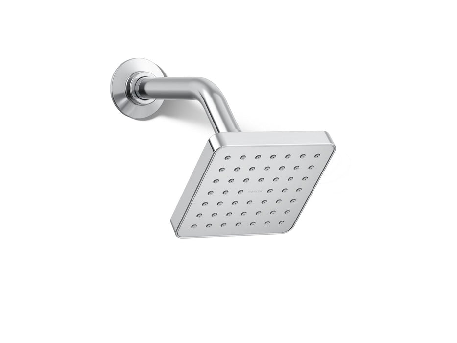 KOHLER K-33597-H Venza Single-function showerhead, 1.5 gpm, polished chrome