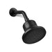 KOHLER K-33631-Y Cinq Round single-function filtered showerhead, 2.5 gpm, matte black
