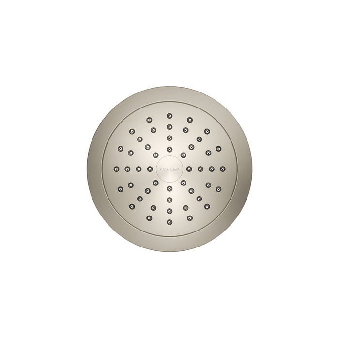 KOHLER K-33631-Y Cinq Round single-function filtered showerhead, 2.5 gpm, vibrant brushed nickel - view 4