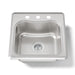 KOHLER K-3363-3 Staccato 20" top-mount single-bowl bar sink, stainless steel