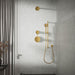 KOHLER K-33640-G Elate Three-function handshower, 1.75 gpm, vibrant brushed moderne brass - view 2