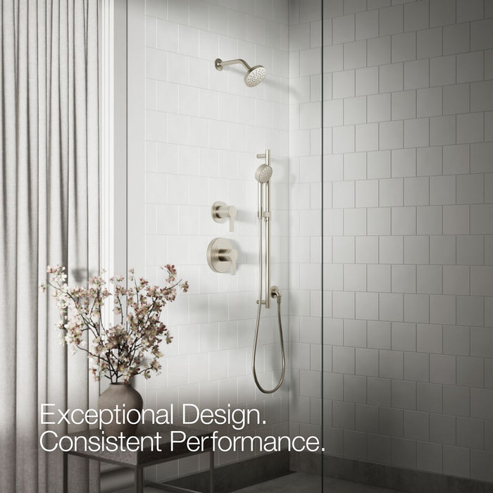 KOHLER K-33640-H Elate Three-function handshower, 1.5 gpm, vibrant brushed nickel - view 4