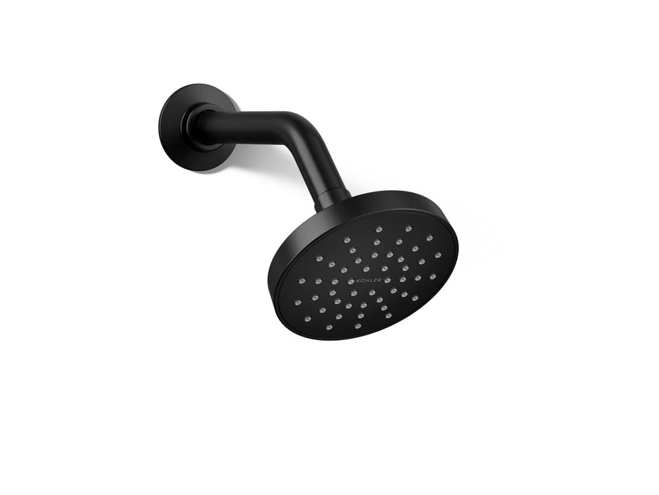 KOHLER K-33641-G Elate Single-function showerhead, 1.75 gpm, matte black