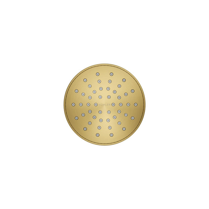 KOHLER K-33641-Y Elate Single-function showerhead, 2.5 gpm, vibrant brushed moderne brass - view 5
