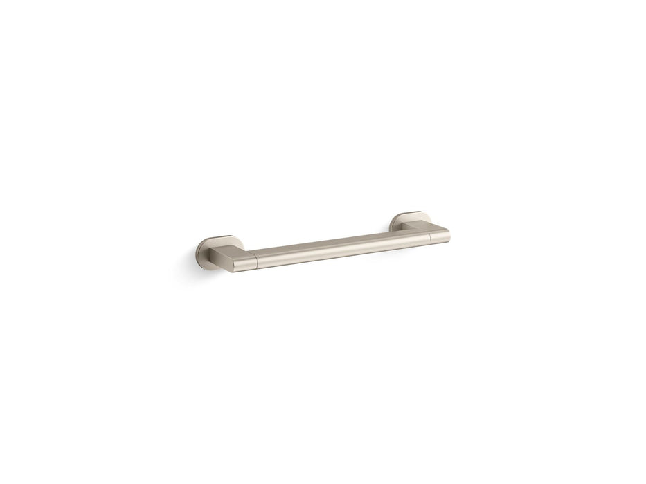 KOHLER K-33676 Belay 12" grab bar, vibrant brushed nickel