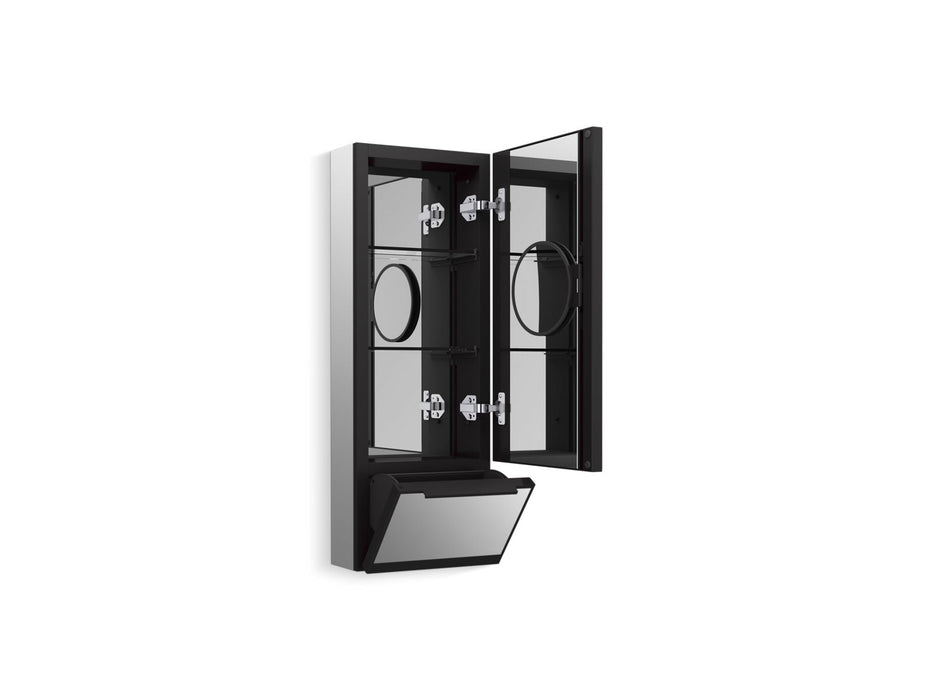 KOHLER K-33694-R Collage 12" x 32" framed medicine cabinet, right-hinged, not applicable - view 4