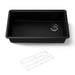 KOHLER K-33710 Billings 32-1/2" undermount single-bowl kitchen sink, matte black - view 5
