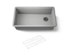KOHLER K-33710 Billings 32-1/2" undermount single-bowl kitchen sink, matte grey
