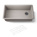 KOHLER K-33710 Billings 32-1/2" undermount single-bowl kitchen sink, matte taupe - view 5