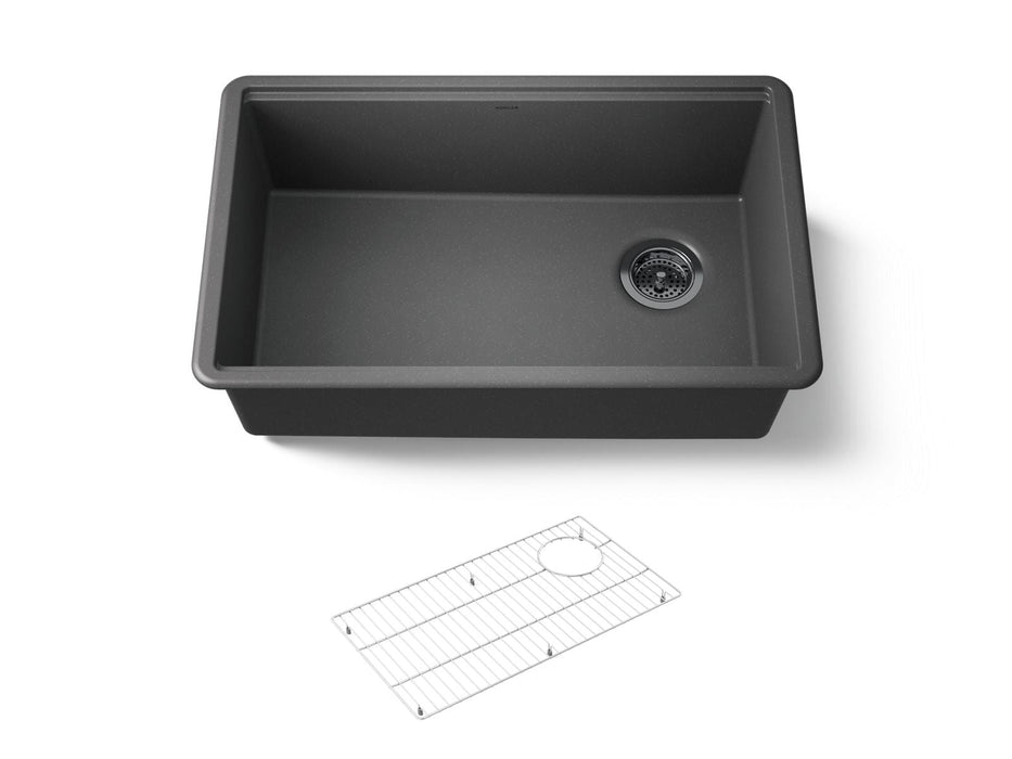 KOHLER K-33712 Billings 29" undermount single-bowl kitchen sink